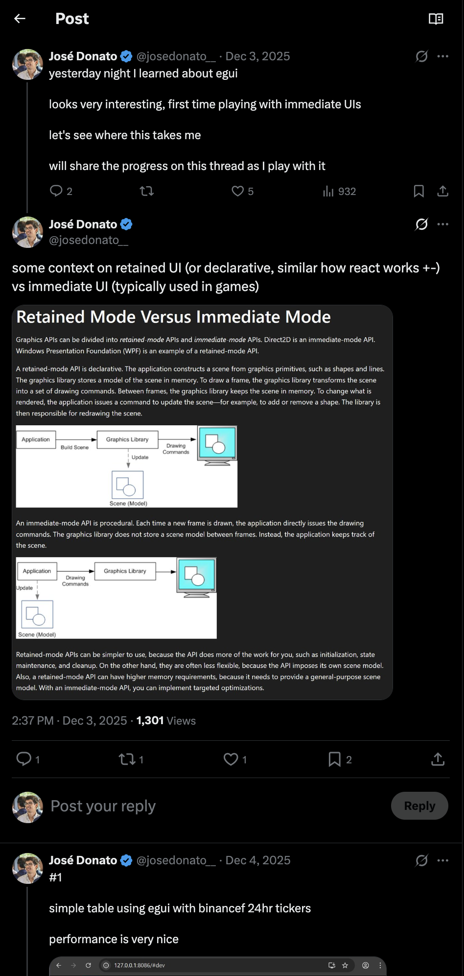 Retained mode versus immediate mode, from the thread that kicked this off